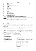 Preview for 81 page of DAB NOVAIR 200 Instruction For Installation And Maintenance