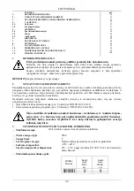 Preview for 101 page of DAB NOVAIR 200 Instruction For Installation And Maintenance