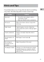 Preview for 45 page of DAB Sandstrom SJUTBL14E Instruction Manual