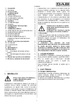 Предварительный просмотр 5 страницы DAB SMC10 Instruction For Installation And Maintenance