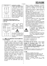 Предварительный просмотр 12 страницы DAB SMC10 Instruction For Installation And Maintenance