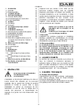 Предварительный просмотр 16 страницы DAB SMC10 Instruction For Installation And Maintenance