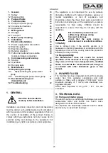 Предварительный просмотр 27 страницы DAB SMC10 Instruction For Installation And Maintenance