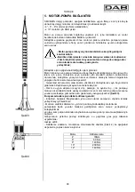 Предварительный просмотр 94 страницы DAB SMC10 Instruction For Installation And Maintenance