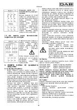 Предварительный просмотр 99 страницы DAB SMC10 Instruction For Installation And Maintenance