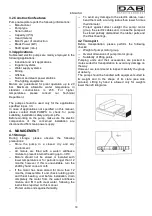 Предварительный просмотр 4 страницы DAB SS6 Instruction For Installation And Maintenance