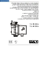 DAB VA 50/130A Instruction For Installation And Maintenance предпросмотр