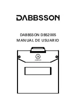 Preview for 22 page of DABBSSON DBS200S User Manual