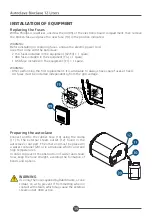 Preview for 15 page of Dabi Atlante AUTOCLAVE BIOCLAVE 12 LITERS Owner'S Manual