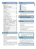 Предварительный просмотр 7 страницы Dabi Atlante Bellagio Owner'S Manual