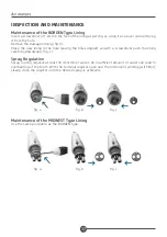 Preview for 17 page of Dabi Atlante MICROMOTOR INTRA 32 MM-C SPRAY TB Owner'S Manual