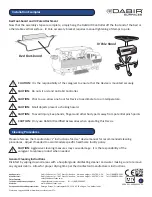 Preview for 2 page of Dabir Surfaces DabirAIR Installation Manual