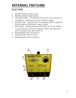 Предварительный просмотр 7 страницы dabotek BS108 Operating Manual