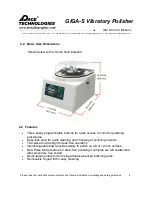 Предварительный просмотр 8 страницы DACE GIGA-S Instruction Manual