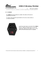 Предварительный просмотр 11 страницы DACE GIGA-S Instruction Manual