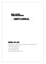 Preview for 1 page of dacell DN-AM210 User Manual