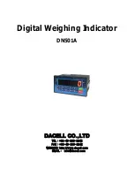 Предварительный просмотр 1 страницы dacell DN501A Manual