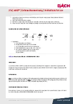 Preview for 15 page of DACH ubiQ 27 Series Instructions For Use Manual