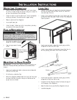 Preview for 12 page of Dacor 100500 Installation Instructions Manual