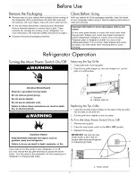 Предварительный просмотр 5 страницы Dacor 103674H Use And Care Manual