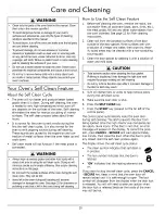 Preview for 22 page of Dacor 106733 Use And Care Manual