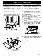 Предварительный просмотр 11 страницы Dacor 24GN Installation Instructions Manual