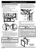 Предварительный просмотр 12 страницы Dacor 24GN Installation Instructions Manual