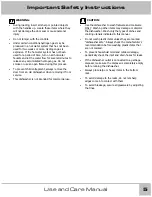 Preview for 5 page of Dacor 65537 Use And Care Manual