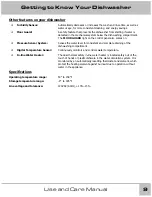 Preview for 9 page of Dacor 65537 Use And Care Manual