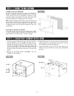 Preview for 2 page of Dacor AOCTK27 Installation Instructions