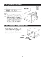 Предварительный просмотр 2 страницы Dacor AOMTK27 Installation Instructions