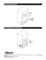 Предварительный просмотр 4 страницы Dacor AOMTK27 Installation Instructions