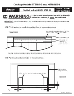 Предварительный просмотр 1 страницы Dacor ATD323 Installation Instructions