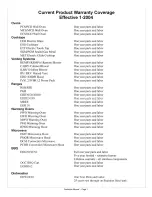 Preview for 2 page of Dacor CABP3 Technical Manual