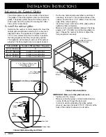 Preview for 10 page of Dacor CM24T Installation Instructions Manual