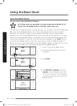 Предварительный просмотр 62 страницы Dacor Contemporary DOP48C86D Series User Manual