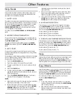 Preview for 23 page of Dacor DCM24 Use And Care Manual