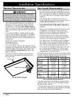 Preview for 6 page of Dacor DCT365/LP Installation Instructions Manual