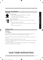 Preview for 7 page of Dacor DDW24M99 Series User Manual