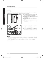 Предварительный просмотр 6 страницы Dacor DDW24M999UM Installation Instructions Manual