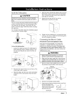 Предварительный просмотр 11 страницы Dacor DDWF24S Installation Instructions Manual