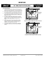 Preview for 3 page of Dacor DDWF24S Planning Manual