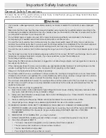 Preview for 4 page of Dacor DH3606 Use & Care Manual