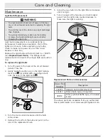 Preview for 8 page of Dacor DH3606 Use & Care Manual