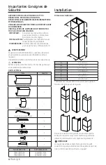 Preview for 4 page of Dacor DHD-D0000CS/DA Installation Instructions Manual