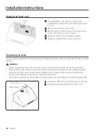 Preview for 24 page of Dacor DHD30M967 Installation Instructions Manual