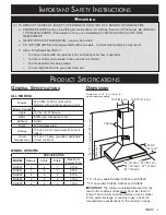 Preview for 5 page of Dacor DHI361 Installation Instructions Manual