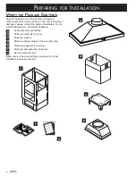 Preview for 6 page of Dacor DHI361 Installation Instructions Manual