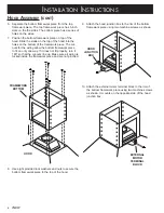 Preview for 10 page of Dacor DHI361 Installation Instructions Manual