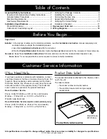 Preview for 2 page of Dacor Discovery DCYT365GWLP Installation Instructions Manual